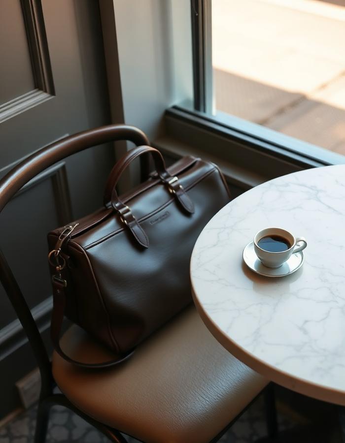 Maison Véra bags in use, look 3
